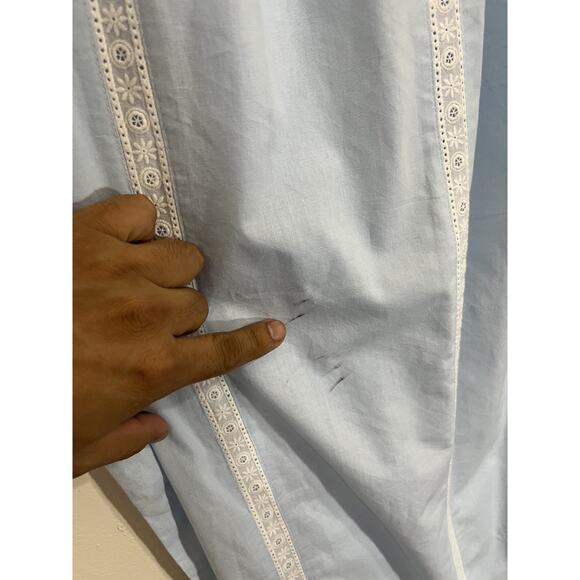 Cottagecore Boho Victorian Regency easant Patio Maxi Dress 3X Prairie Lounge 90s - Picture 2 of 13